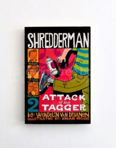 summarize shredderman attack of the tagger