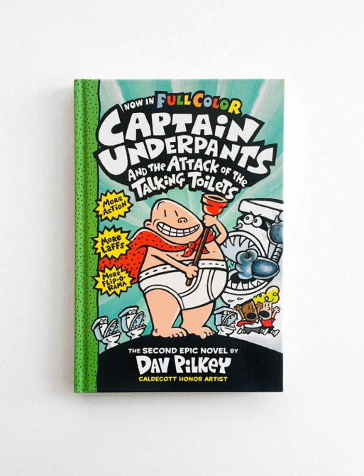 CAPTAIN UNDERPANTS 2 THE ATTACK OF THE TALKING TOILETS IN FULL COLOR