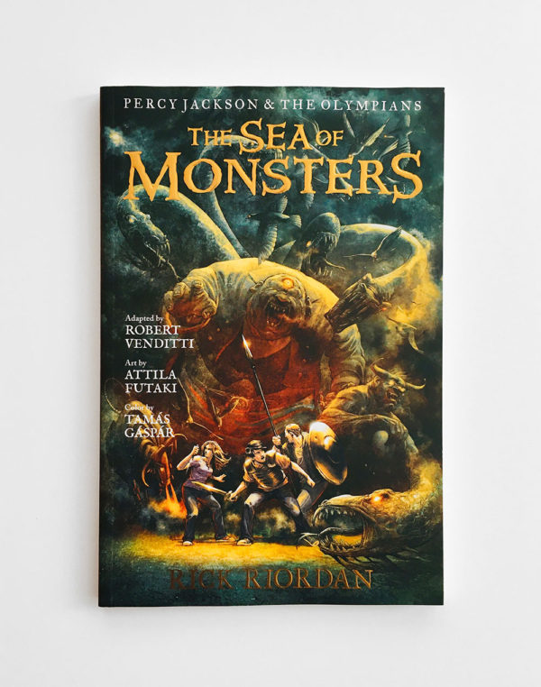 PERCY JACKSON, THE GRAPHIC NOVEL: THE SEA OF MONSTERS (#2)