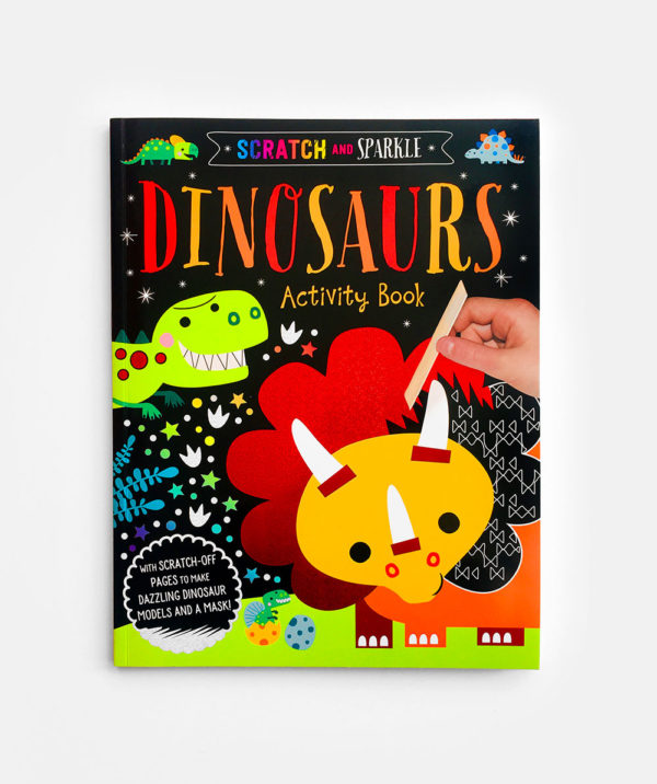SCRATCH AND SPARKLE: DINOSAURS ACTIVITY BOOK