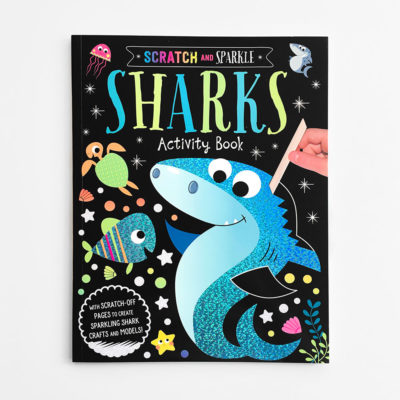 SCRATCH AND SPARKLE: SHARKS ACTIVITY BOOK