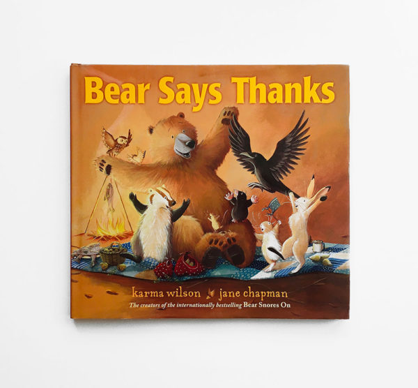 BEAR SAYS THANKS