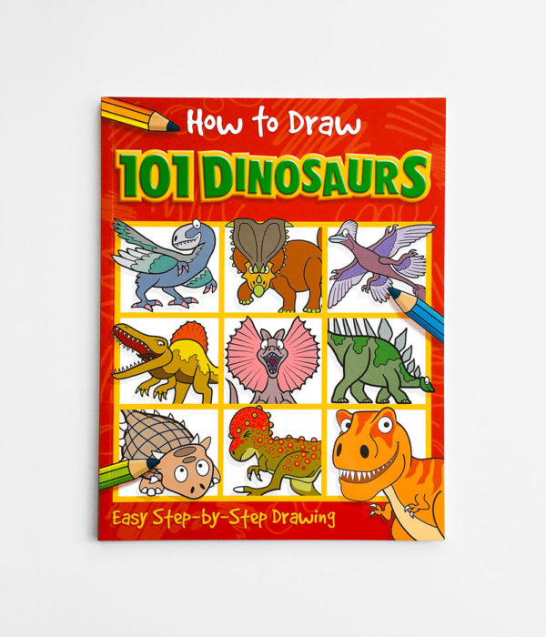 HOW TO DRAW: 101 DINOSAURS