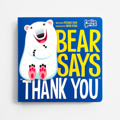 BEAR SAYS "THANK YOU"