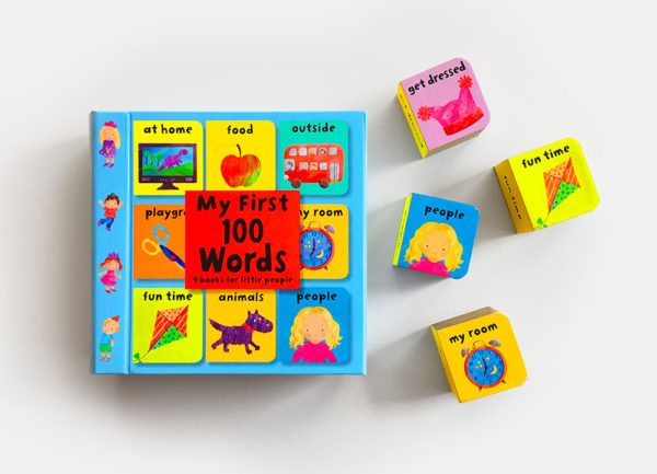 MY FIRST 100 WORDS: 9 BOOX FOR LITTLE PEOPLE
